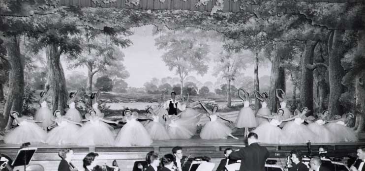Cast of the Premier Performance of the Kansas City Ballet in 1957