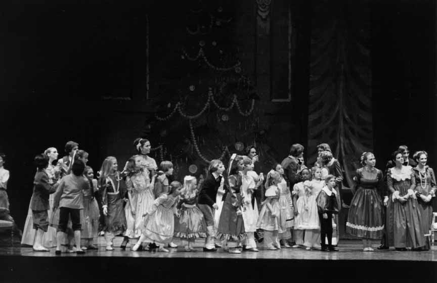 Scene from The Nutcracker Ballet in 1974