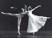 Dancers Robert Skafte and Susan Manchak. Photographer Don Middleton.
