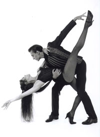 Dancers Jody Anderson & Alexander Bayo. Photographer Don Middleton.