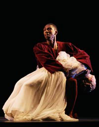 Dancers Lateef Williams and Catherine Russell. Photographer Steve Wilson.