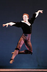 Dancer Matthew Powell in Mozartiana in spring 2006. Photographer Steve Wilson.