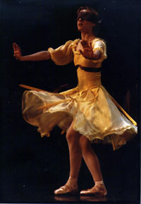 Dancer Deena Budd. Photographer Steve Wilson.