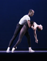 Dancers Keelan Whitmore and Aisling Hill-Connor. Photographer Steve Wilson.