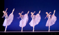 Kansas City Ballet in Valse-Fantaisie in spring 2007. Photographer Steve Wilson.