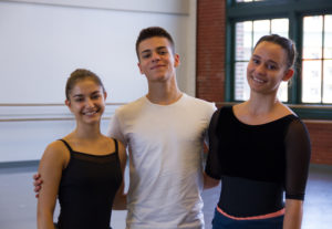 Bulgarian KCBS Students: Iren Veleva (15), Simeon Atanasov (16), and Mina Stoyanova (17). Photo by Elizabeth Stehling.