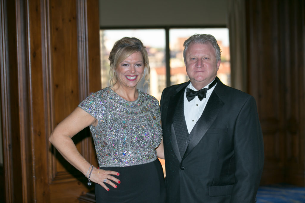 KC Ballet Board President Kathy Stepp with husband Howard Rothwell. Photography by Larry F. Levenson