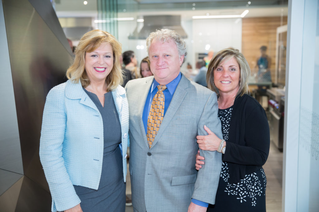 Board President Kathy Stepp, Howard Rothwell and Deb Westdorp. Photography by Larry F. Levenson.