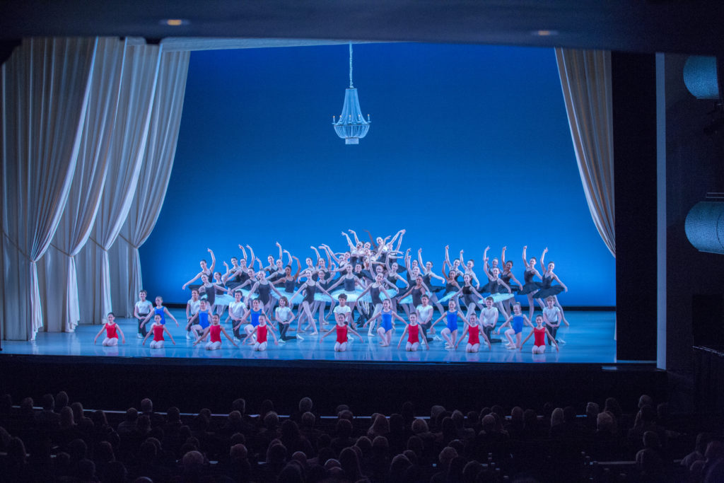 Kansas City Ballet School Academy students