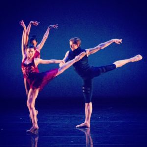 KC Ballet Dancers Amaya Rodriguez and Christopher Costantini. Photography by Elizabeth Stehling. 