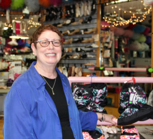 Dance Shoppe Owner Susan Bibbs. Photography by Andrea Wilson.
