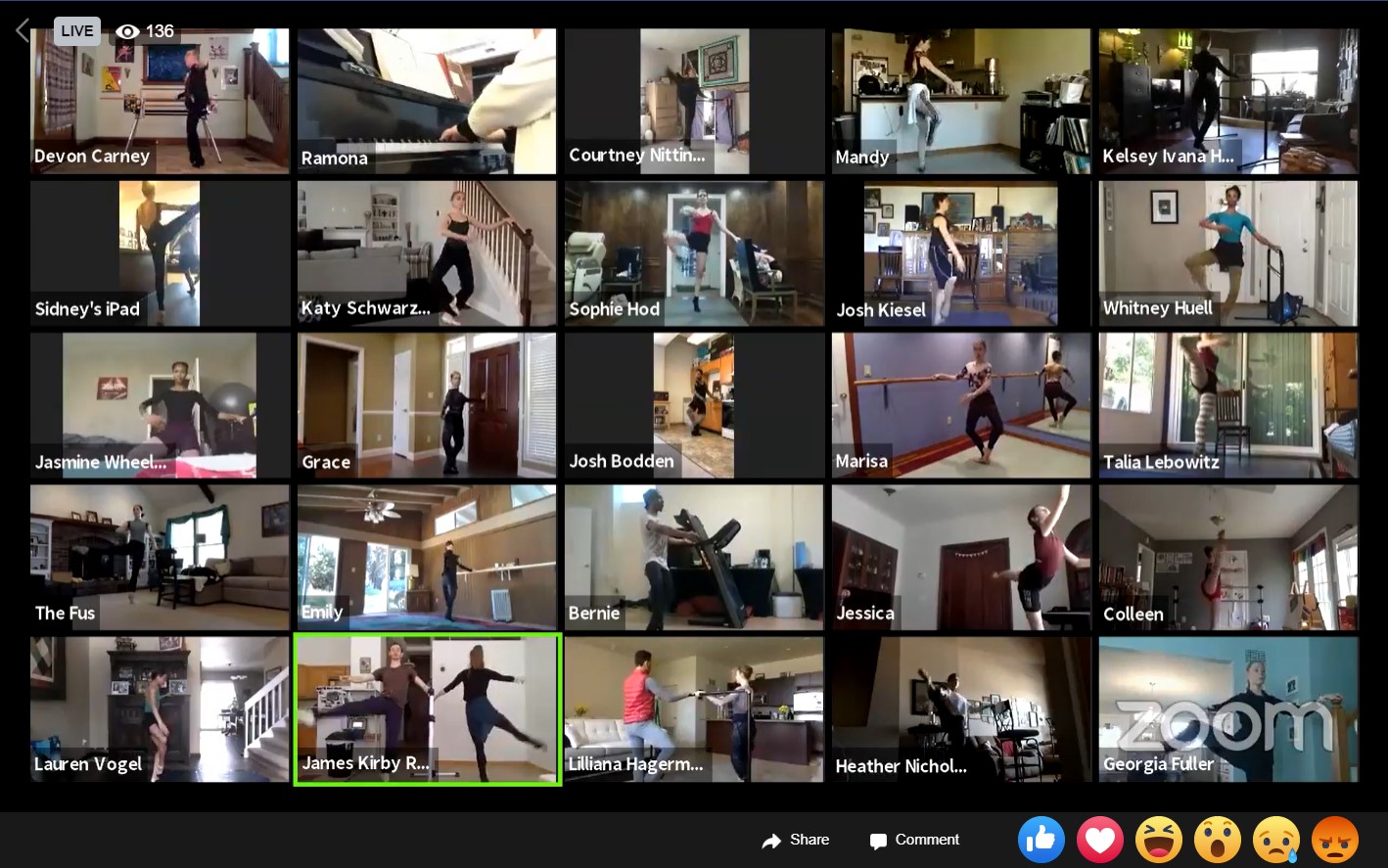 Company Rehearsal Live Stream