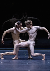 Dancers Cameron Thomas and Gavin Abercrombie. Photography by Brett Pruitt & East Market Studios.